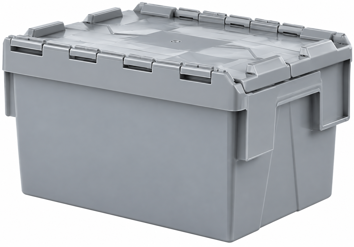 Single Attached Lid Tote
