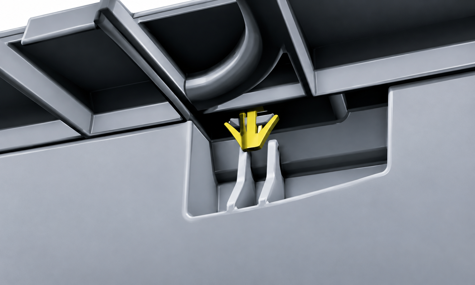 Tamper-proof seal slot