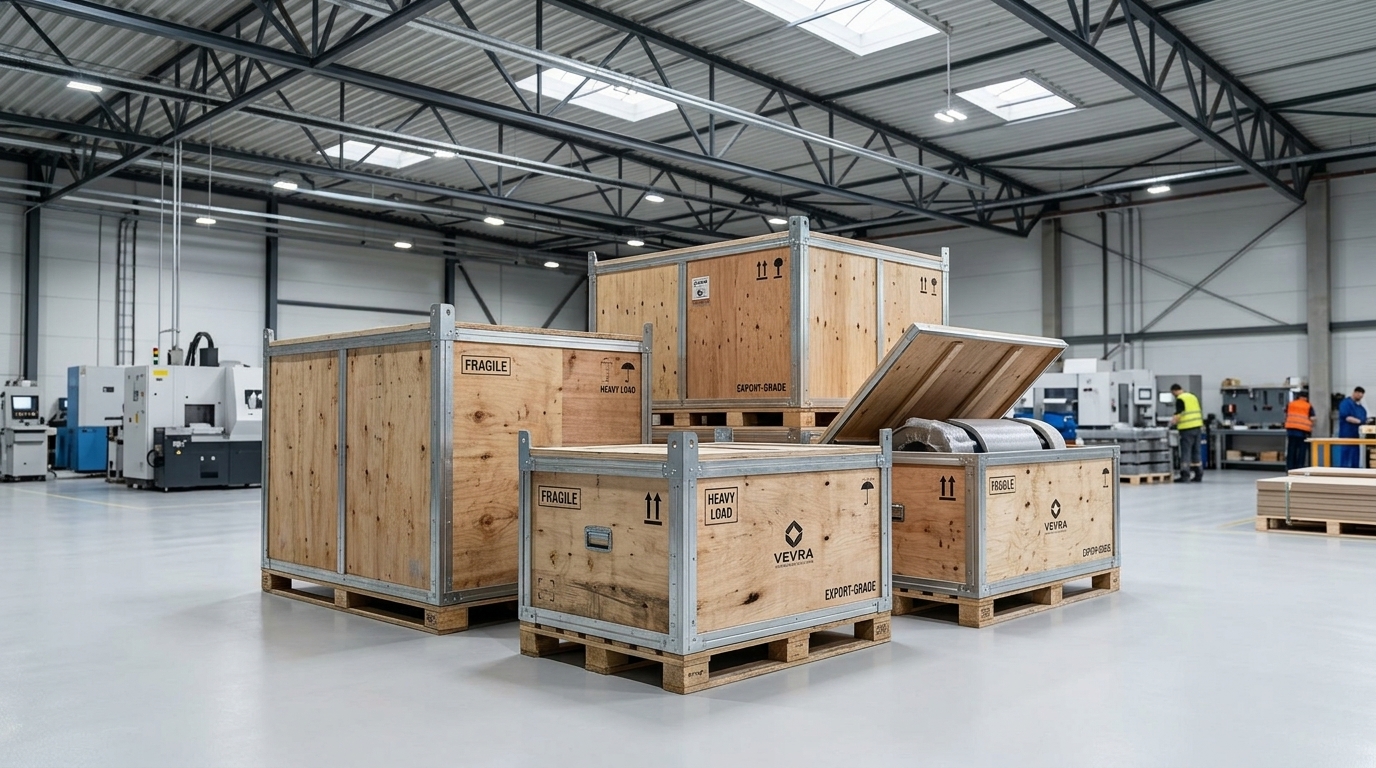 Wood & Plywood Industrial Packaging by VEVRA